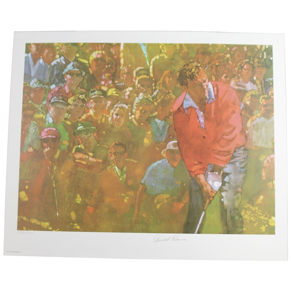 Arnold Palmer Signed Ltd Ed Sports Illustrated 'Living Legends' 18x22 Print JSA ALOA