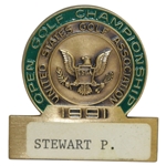 Champion Payne Stewarts 1991 US Open at Hazeltine Contestant Badge