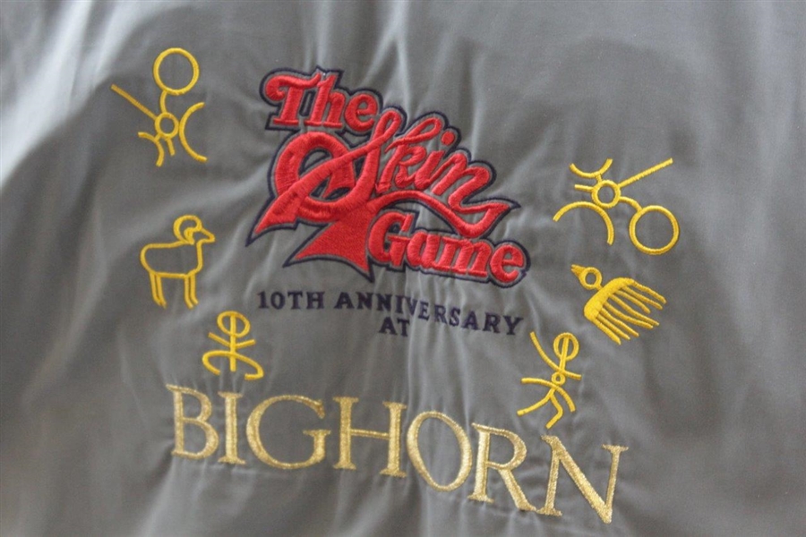 Payne Stewart's Personal 10th Anniversary Skins Game at Bighorn Olive Windjacket