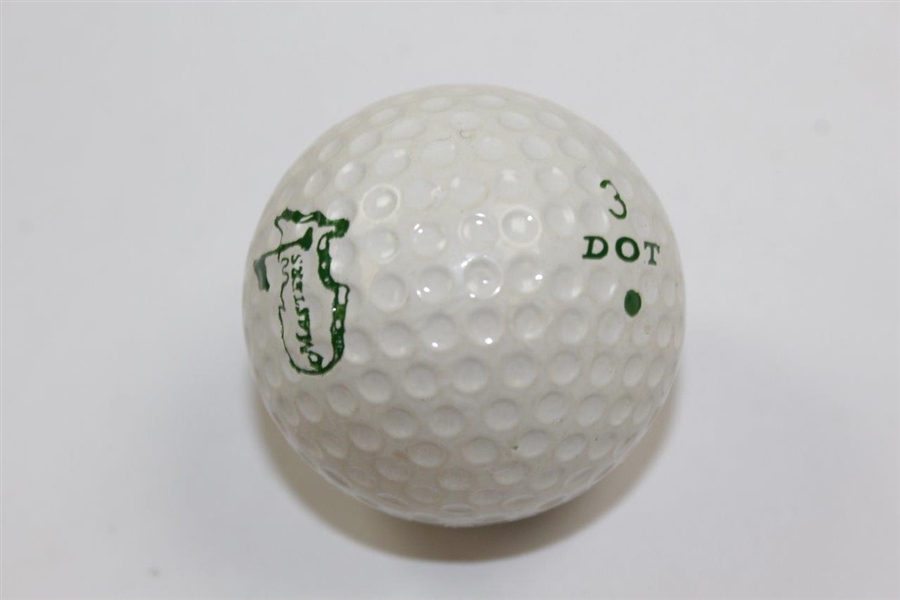 Vintage Masters Spalding-90 Green Dot Logo Golf Ball