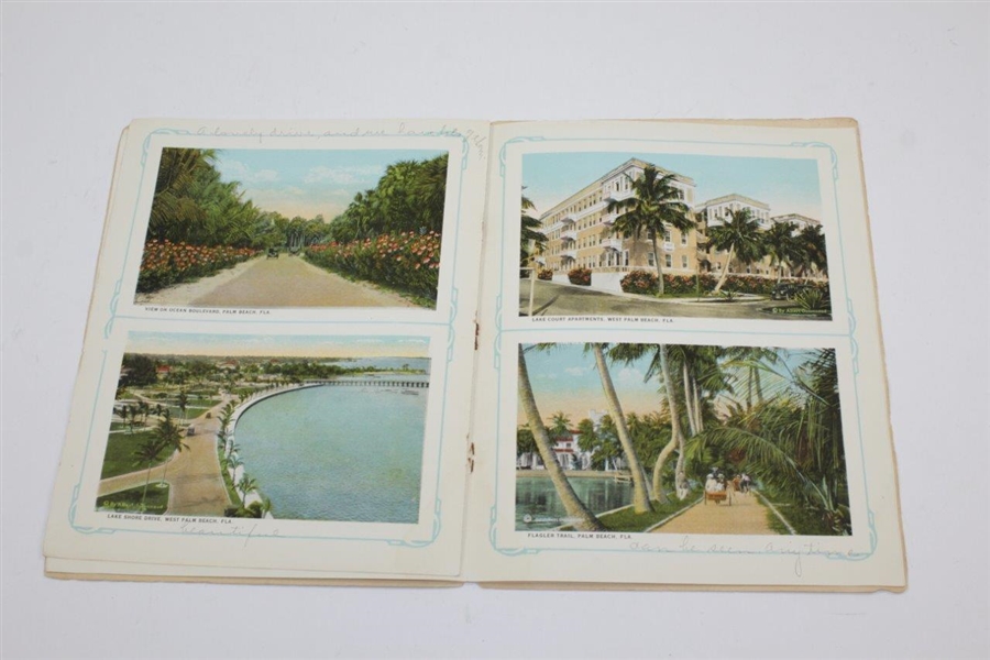 Circa 1920's Palm Beach Golf Links Booklet