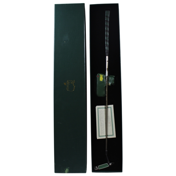 2009 Augusta National Golf Club Masters CNC Milled Ltd Ed #26/500 Putter in Original Box with Headcover & Certificate