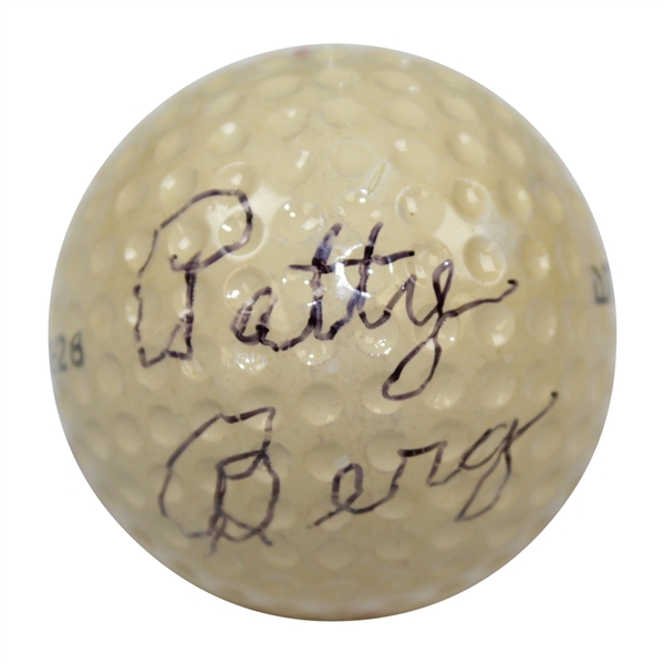  Patty Berg Signed Wilson K-28 Golf Ball JSA ALOA