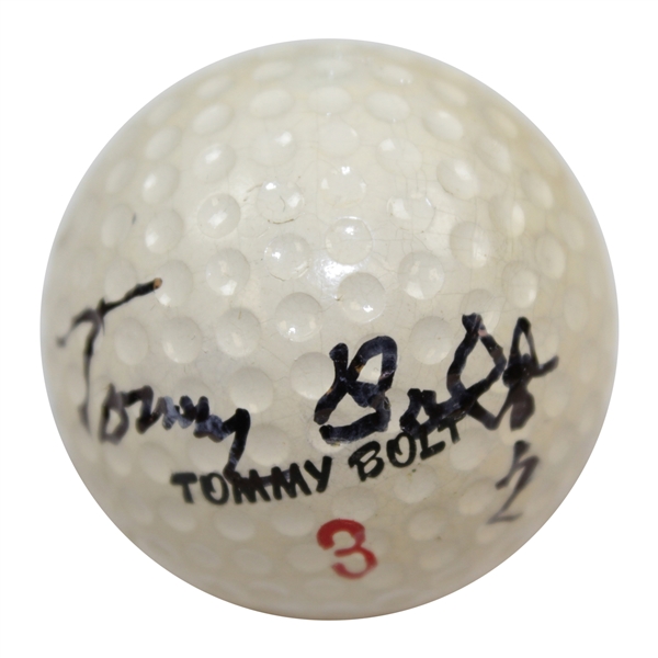 Tommy Bolt Signed Golf Ball His Logo JSA ALOA