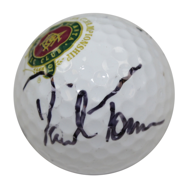 David Toms Signed 2001 PGA Champ Golf Ball JSA ALOA