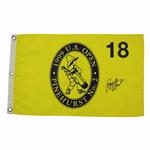 Payne Stewart Signed 1999 US Open at Pinehurst No. 2 Screen Flag JSA ALOA