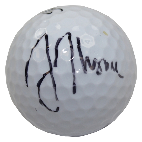 Justin Thomas Signed Titleist Logo 3 Golf Ball JSA ALOA