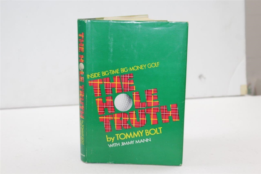 Tommy Bolt Signed 'The Hole Truth' Book by Tommy Bolt with Jimmy Mann JSA ALOA