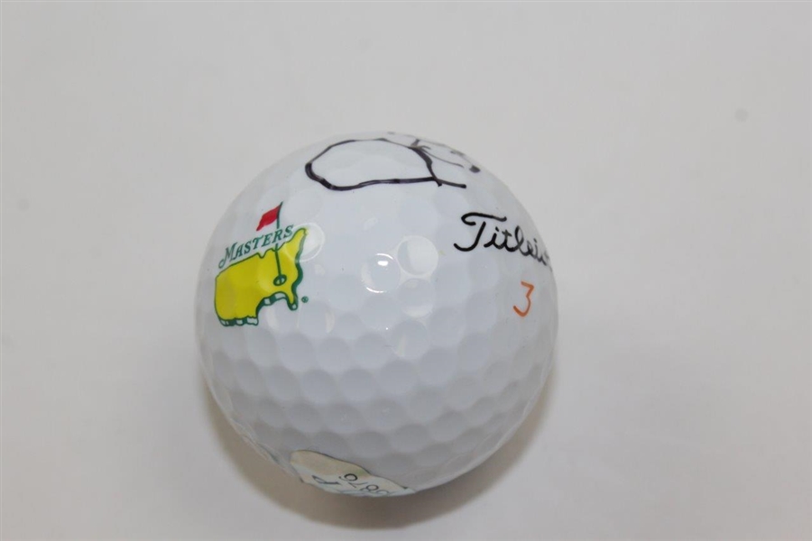 Rory McIlroy Signed Masters Logo Golf Ball JSA #H33430