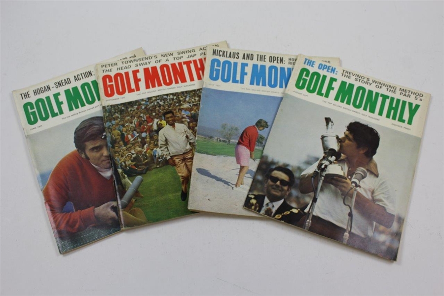 Twenty-Five (25) Golf Monthly Magazines