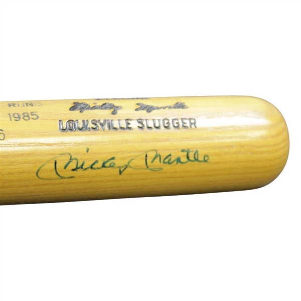 Mickey Mantle Perfectly Signed Ltd Ed Mantle Player Model Bat #124/536 FULL JSA #Z00785