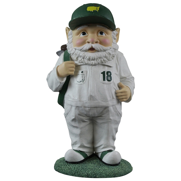 Masters Tournament Caddy Garden Gnome in Original Box