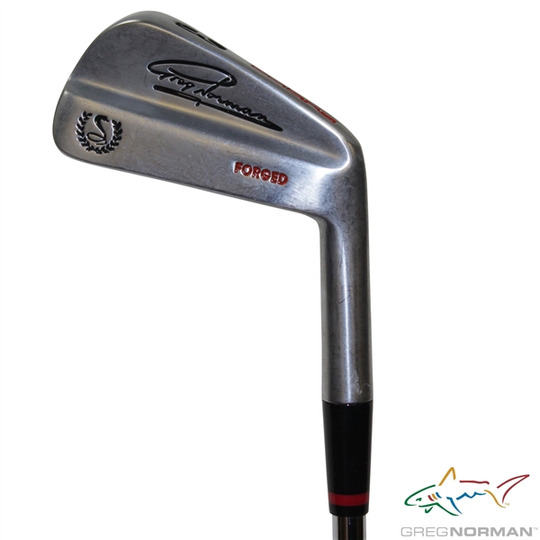 Greg Normans Personal Used Cobra Greg Norman Signature Forged 3 Iron