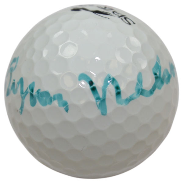 Byron Nelson Signed Masters Logo Slazenger Golf Ball JSA ALOA