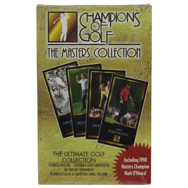 1998 Champions Of Golf The Masters Collection Including 1998 Masters Champion Mark O'Meara