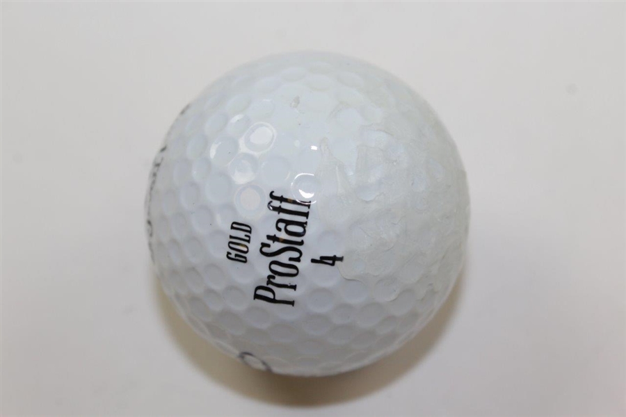 Mark Calcavecchia Signed Royal Troon Logo Titleist Golf Ball JSA ALOA