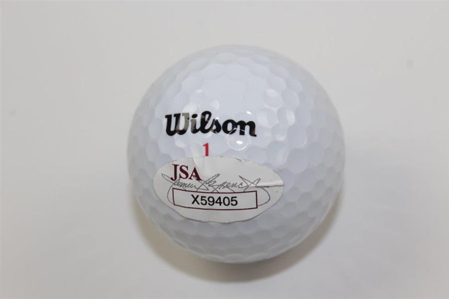 Tom Watson Signed Wilson 1 Logo Golf Ball JSA FULL #X59405