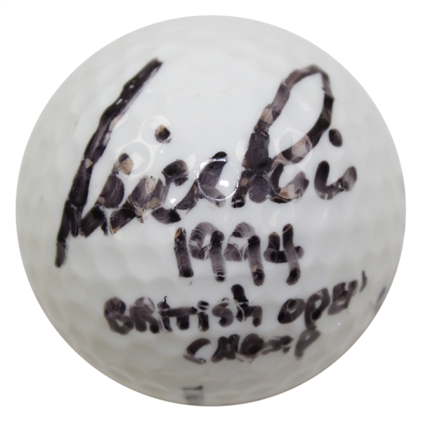 Nick Price Signed Tour Plus Golf Ball with '1994 British Open Champ' Notation JSA #E91727