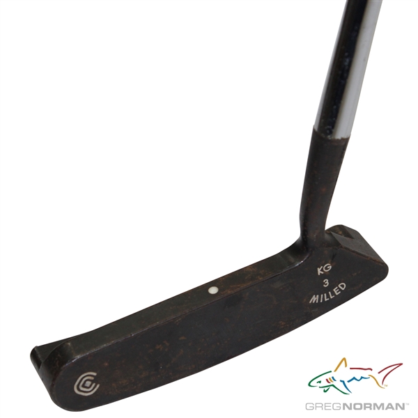 Greg Norman's Personal Cleveland Classic KG 3 Milled Putter