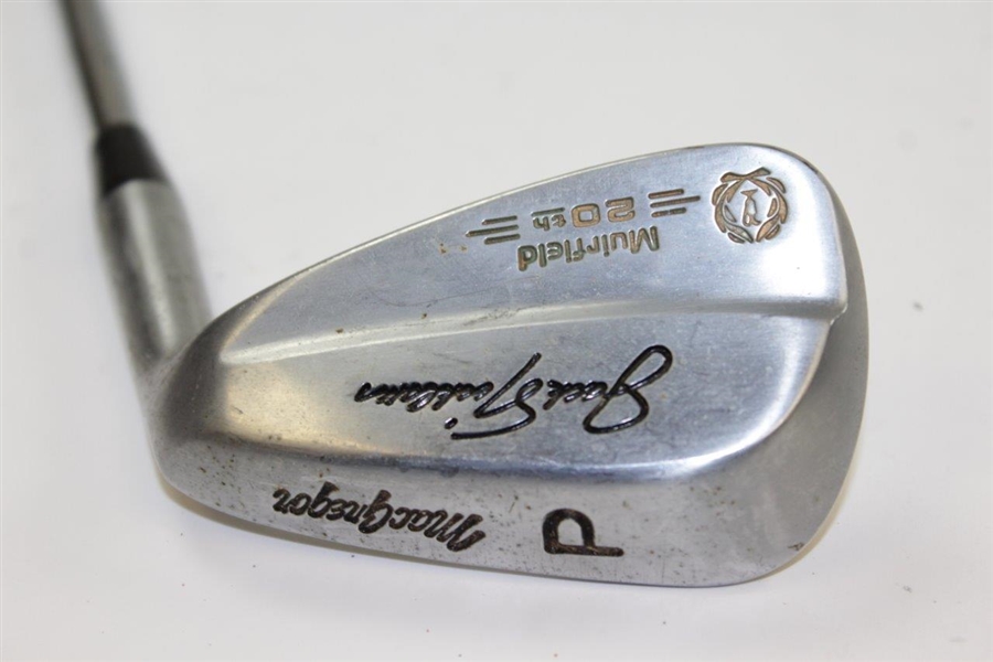 Greg Norman's Personal Used MacGregor 'Jack Nicklaus' Muirfield 20th Pitching Wedge