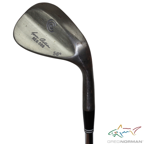 Greg Norman's Personal Used Cleveland Tour Action Reg 588 56 Degree Wedge