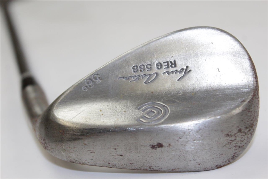 Greg Norman's Personal Used Cleveland Tour Action Reg 588 56 Degree Wedge