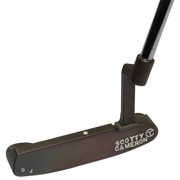 Barry Jaeckel's Scotty Cameron Circle T Tour Putter with 'BJ' on Face with Headcover