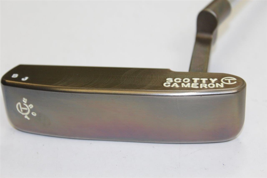 Barry Jaeckel's Scotty Cameron Circle T Tour Putter with 'BJ' on Face with Headcover