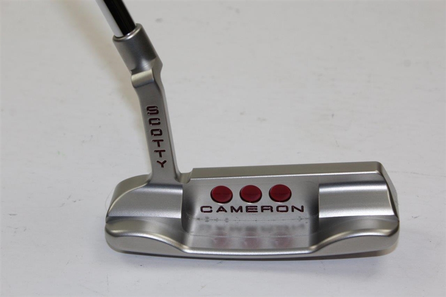 Barry Jaeckel's Scotty Cameron Studio Select Newport Putter with 'BJ' on Face with Headcover