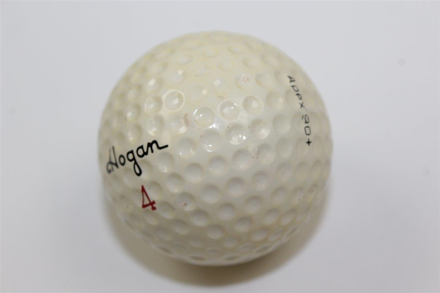 Vintage Masters Logo Hogan Apex-90 Golf Ball