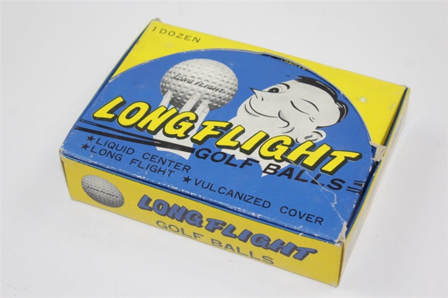 Dozen Long Flight Golf Balls in Original Box & Sleeves