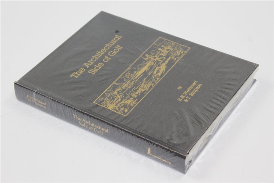 The Architectural Side Of Golf' by Wethered & Simpson - Sealed in Publishers Shrink Wrap