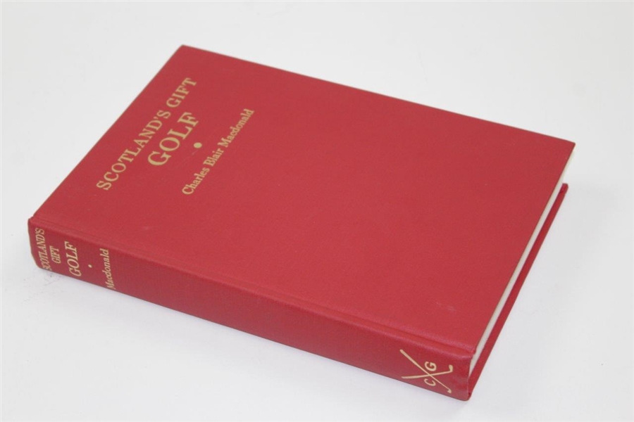 1985 Classic of Golf Edition of 'Scotland's Gift: Golf' Book by Charles Blair Macdonald