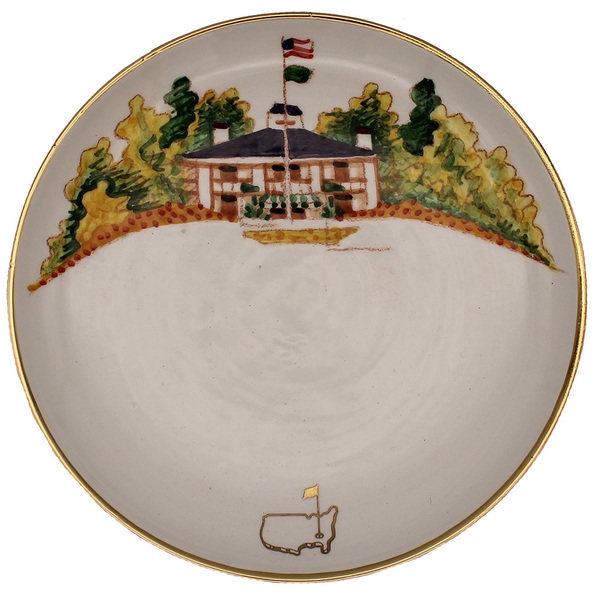 Masters Handpainted Clubhouse Small Round Plate