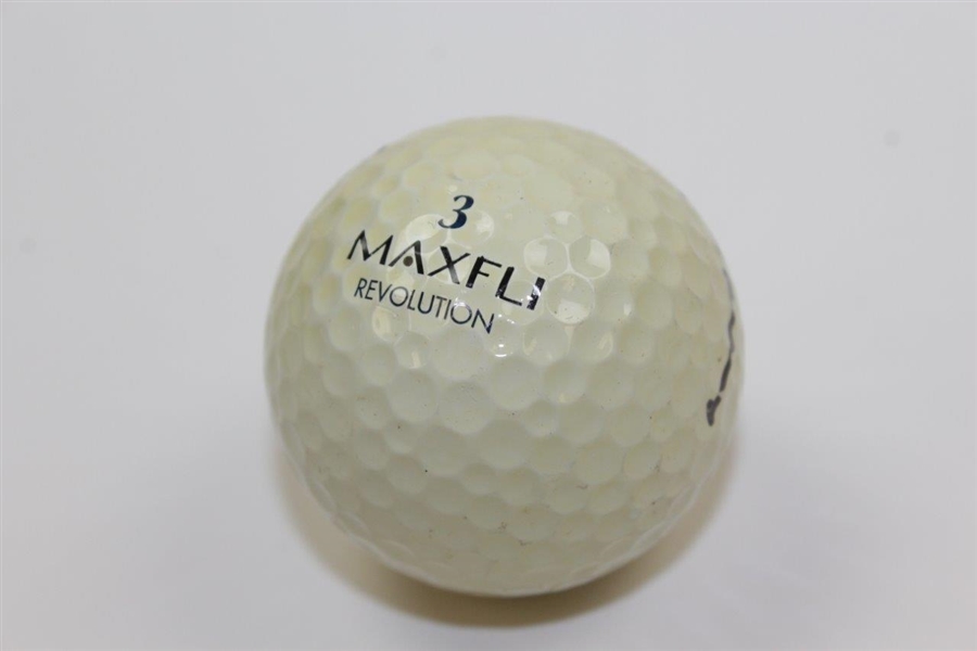 Jack Nicklaus Signed MaxFli Revolution Logo Golf Ball JSA ALOA