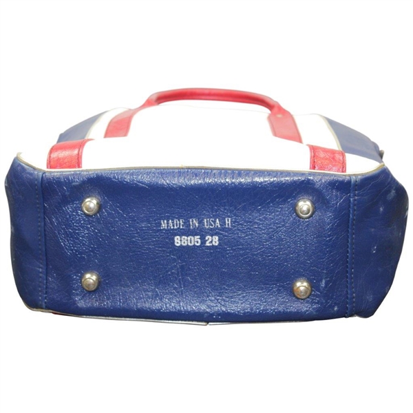 Vintage Ben Hogan Co. Red, White, & Blue Shag Bag