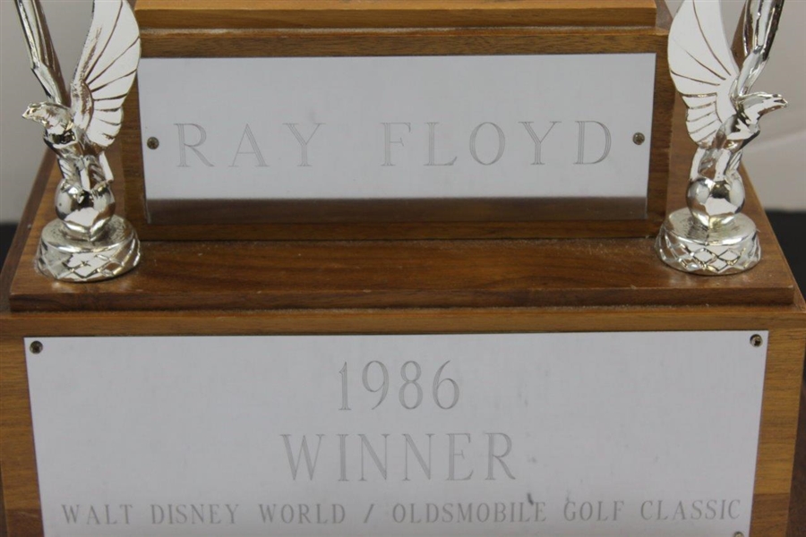 Champion Ray Floyd's 1986 Walt Disney World/Oldsmobile Golf Classic Trophy