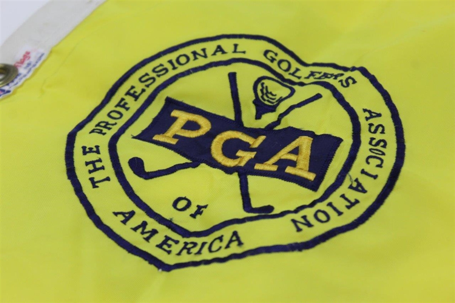 1981 PGA Championship at Atlanta Athletic Club Course Flown Hole #15 Flag