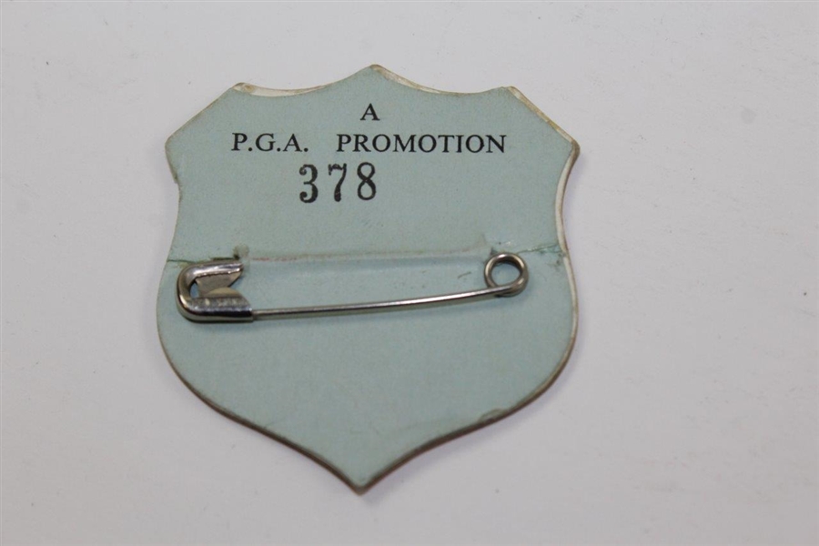 1965 Ryder Cup at Royal Birkdale Course Only Ticket/Badge #378