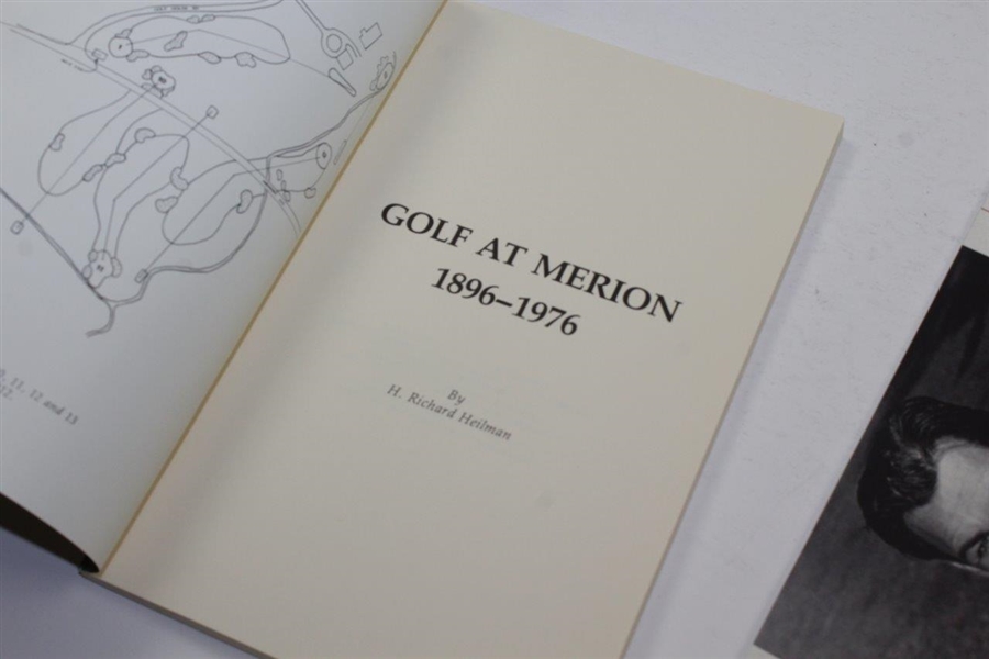 Golf At Merion 1876-1976' Book & 'A Letter From Ben' 6/11/2000 Booklet