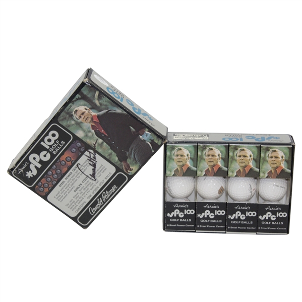 Arnold Palmer Signed Dozen Golf Balls Box JSA #LL94702