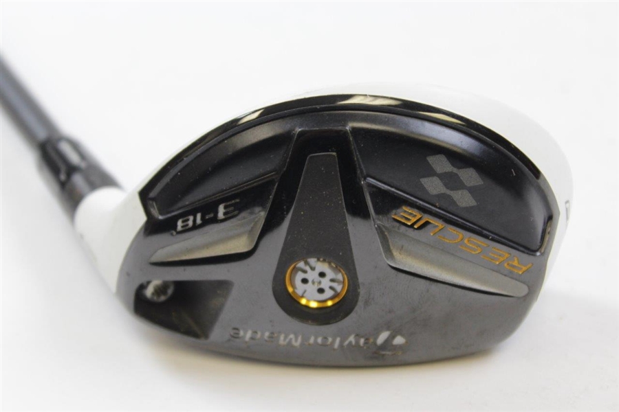 Greg Norman's Personal Used TaylorMade 3-18 TR00804 Rescue Wood