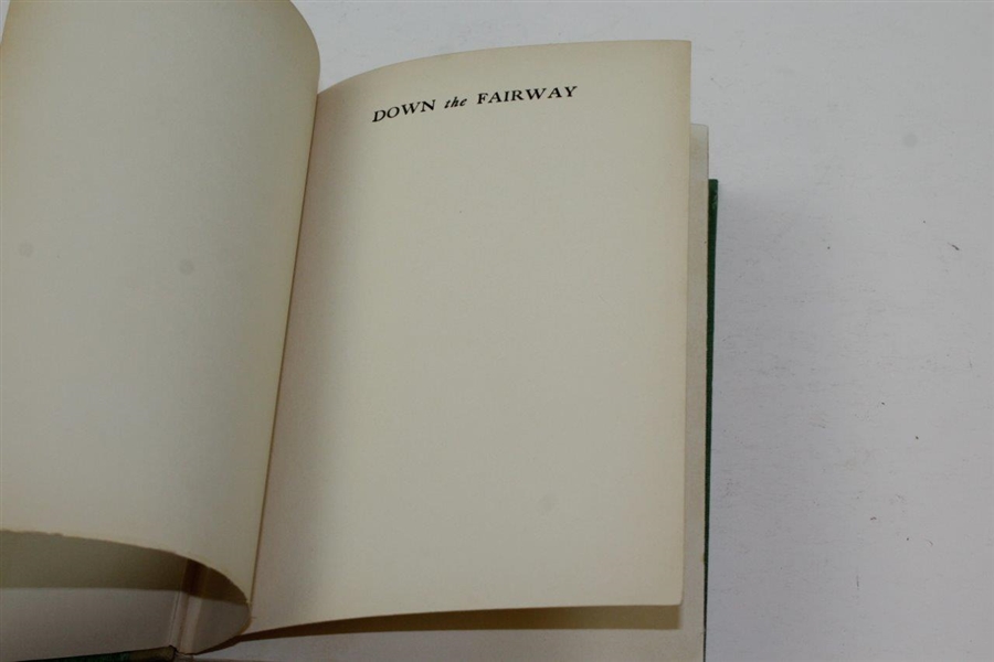 1927 'Down The Fairway' Book by Bobby Jones & O.B. Keeler