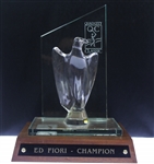 Champion Ed Fioris 1996 Quad City Classic Winners Trophy - ‘THE TIGER SLAYER!’