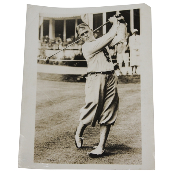 1926 Bobby Jones Head to Toe Underwood & Underwood Full Body Swing Photo