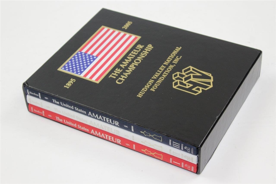 The Amateur Championship 1895-2005' History Books Includes Vol. 1, 2 & 3 with Slip Case