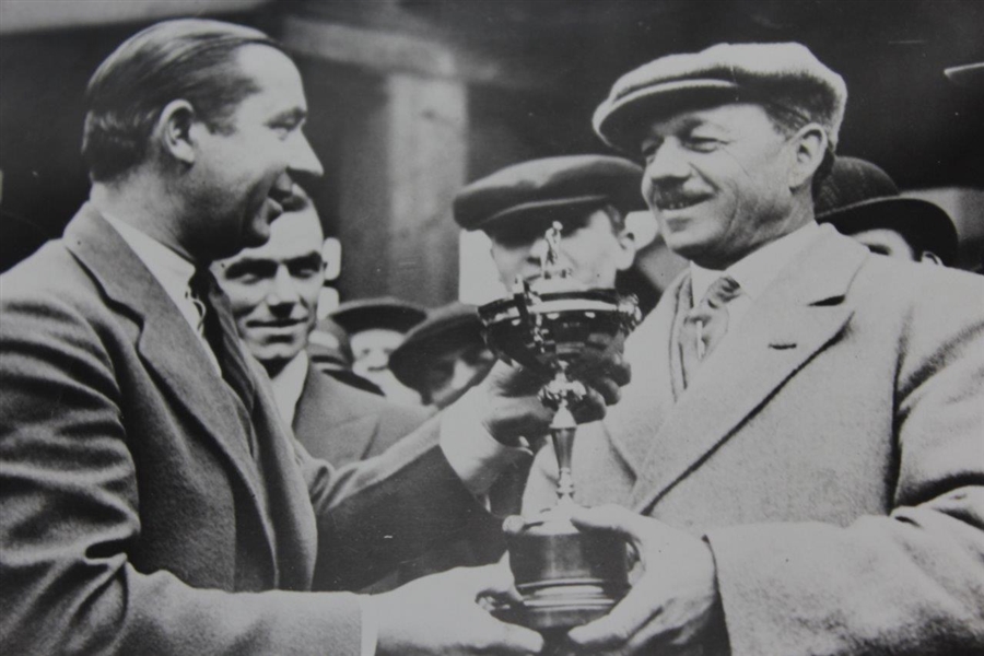 1929 Ryder Cup Photo - Walter Hagen & Major Batley - 2nd Ryder Cup