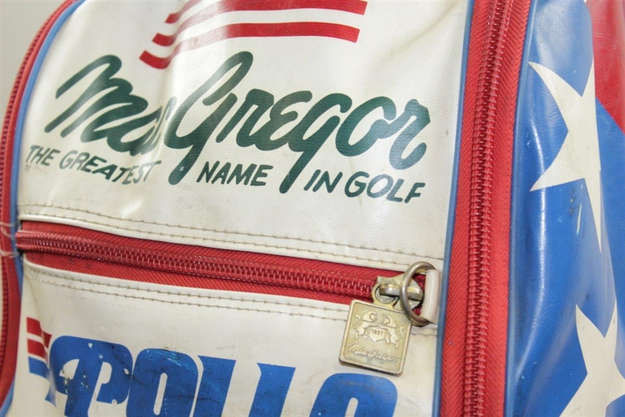 Vintage Red, White, & Blue Ryder Cup Inspired MacGregor US & GB Full Size Bag