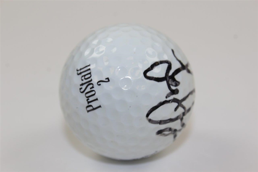 Lee Janzen Signed Prostaff 2 Wilson Golf Ball JSA ALOA