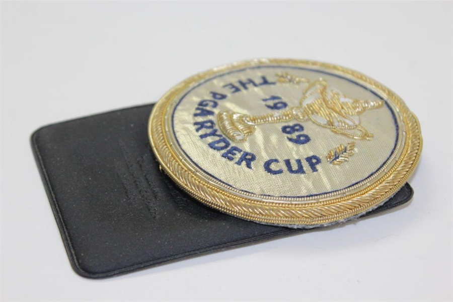 Henry Poe's 1989 The PGA Ryder Cup Bullion Crest